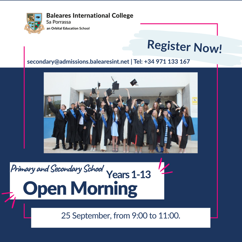 Open Morning at BIC, Sa Porrassa