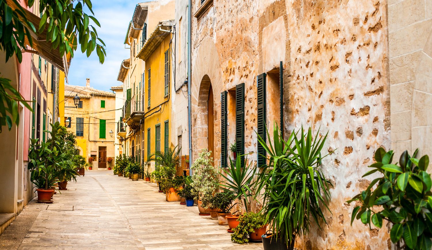 Alcudia Old Town in Majorca Mallorca shutterstock 436456063 2