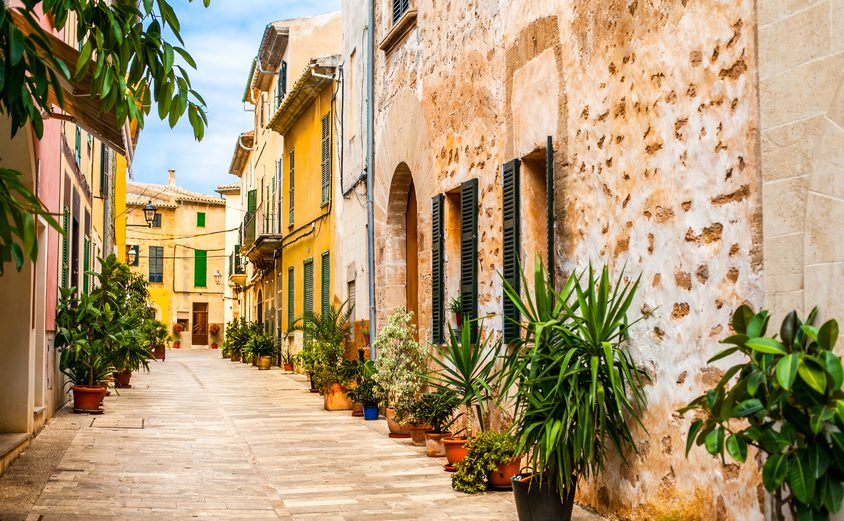 Alcudia Old Town in Majorca Mallorca shutterstock 436456063 2
