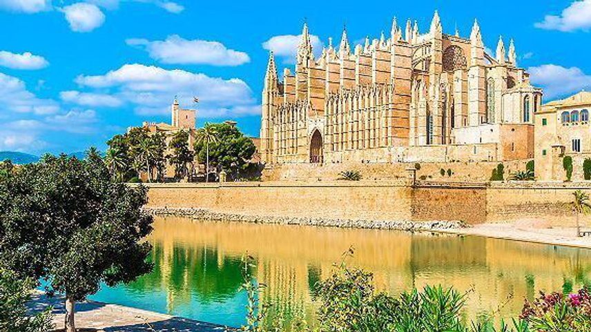 Palma de mallorca spain la seu cathedral