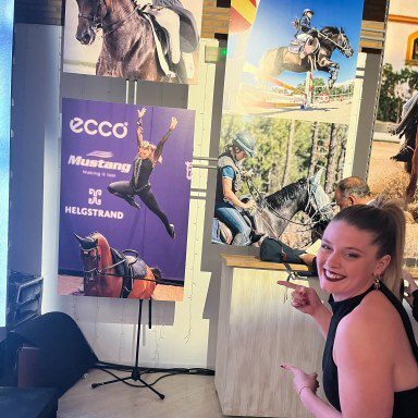 Miss Fraser at the Gala