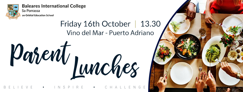Parent Lunches FB banner OCT SAP